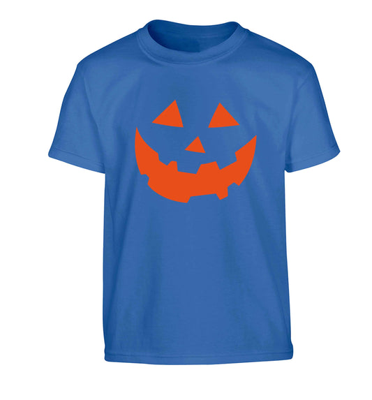 Pumpkin Spice Nice Children's blue Tshirt 12-13 Years