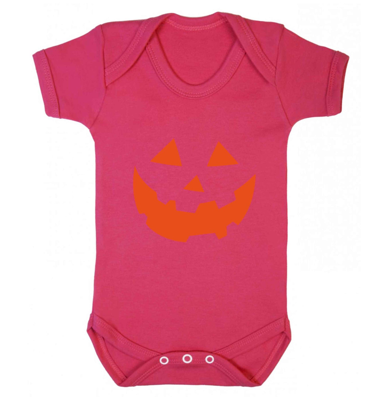 Pumpkin Spice Nice baby vest dark pink 18-24 months