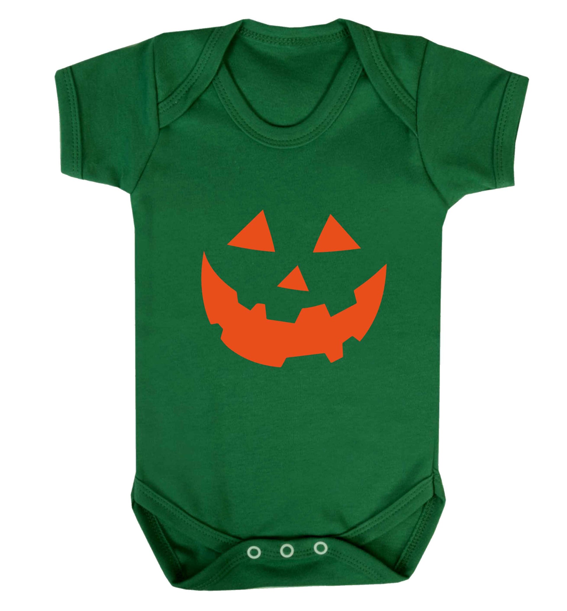 Pumpkin Spice Nice baby vest green 18-24 months