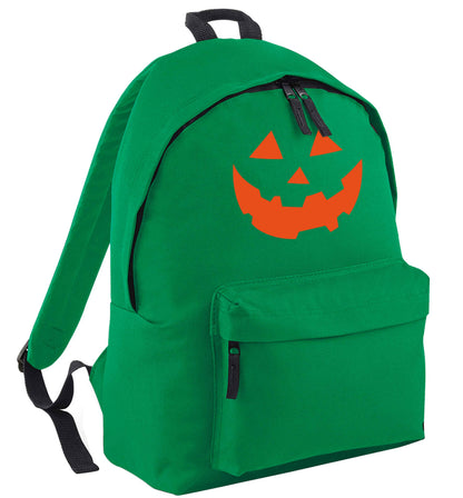 Pumpkin Spice Nice green adults backpack