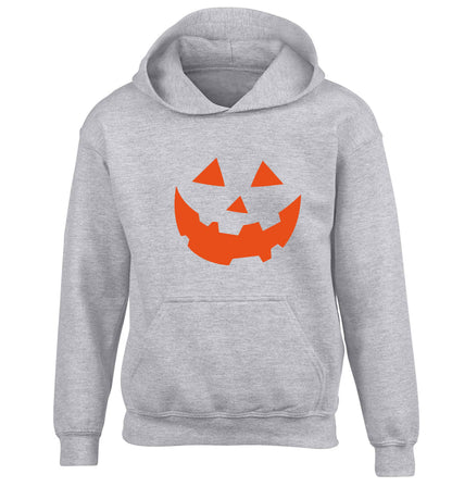 Pumpkin Spice Nice children's grey hoodie 12-13 Years