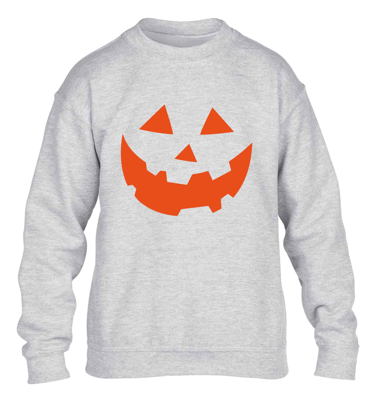 Pumpkin Spice Nice children's grey sweater 12-13 Years