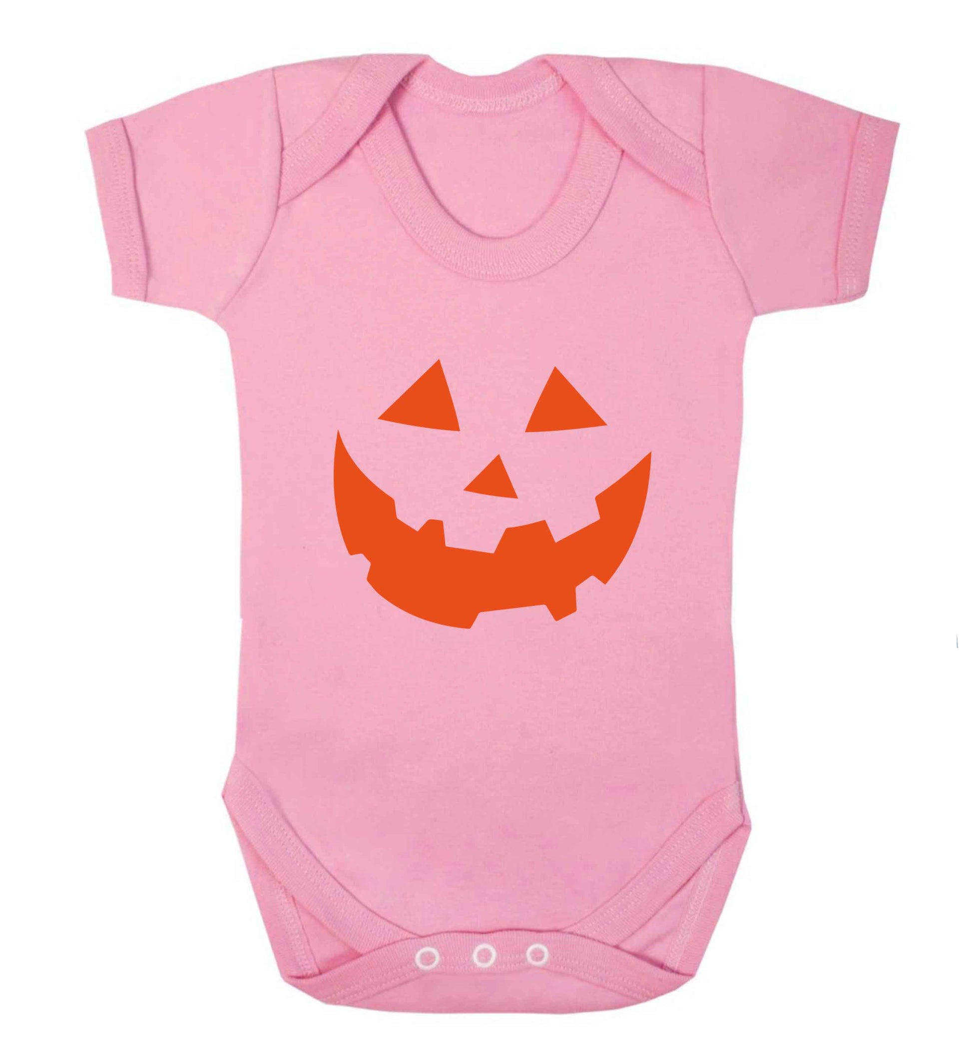 Pumpkin Spice Nice baby vest pale pink 18-24 months