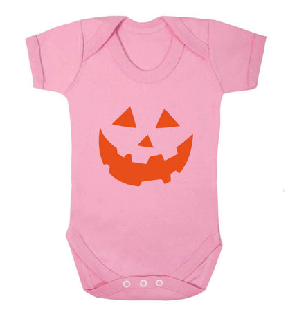 Pumpkin Spice Nice baby vest pale pink 18-24 months