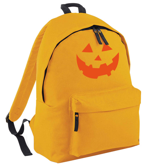 Pumpkin Spice Nice mustard adults backpack