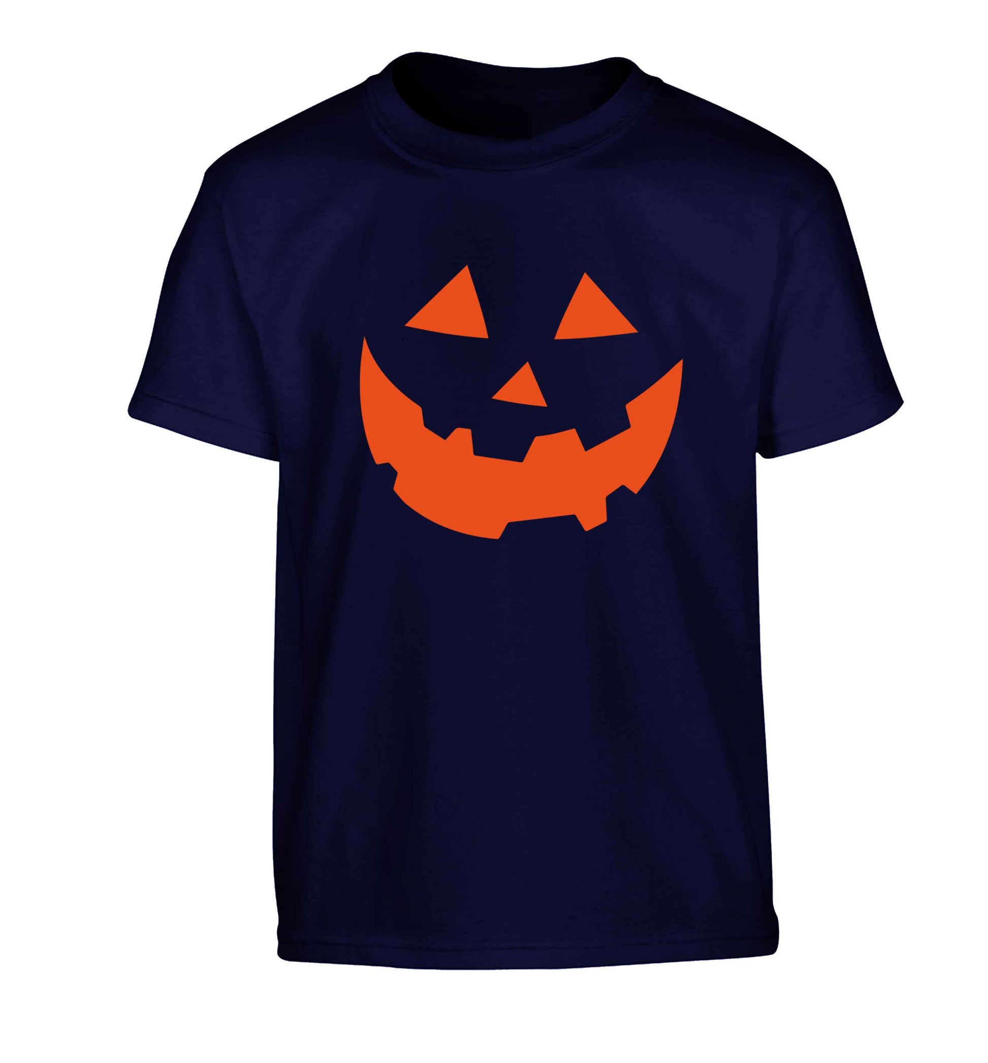 Pumpkin Spice Nice Children's navy Tshirt 12-13 Years