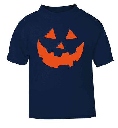 Pumpkin Spice Nice navy baby toddler Tshirt 2 Years