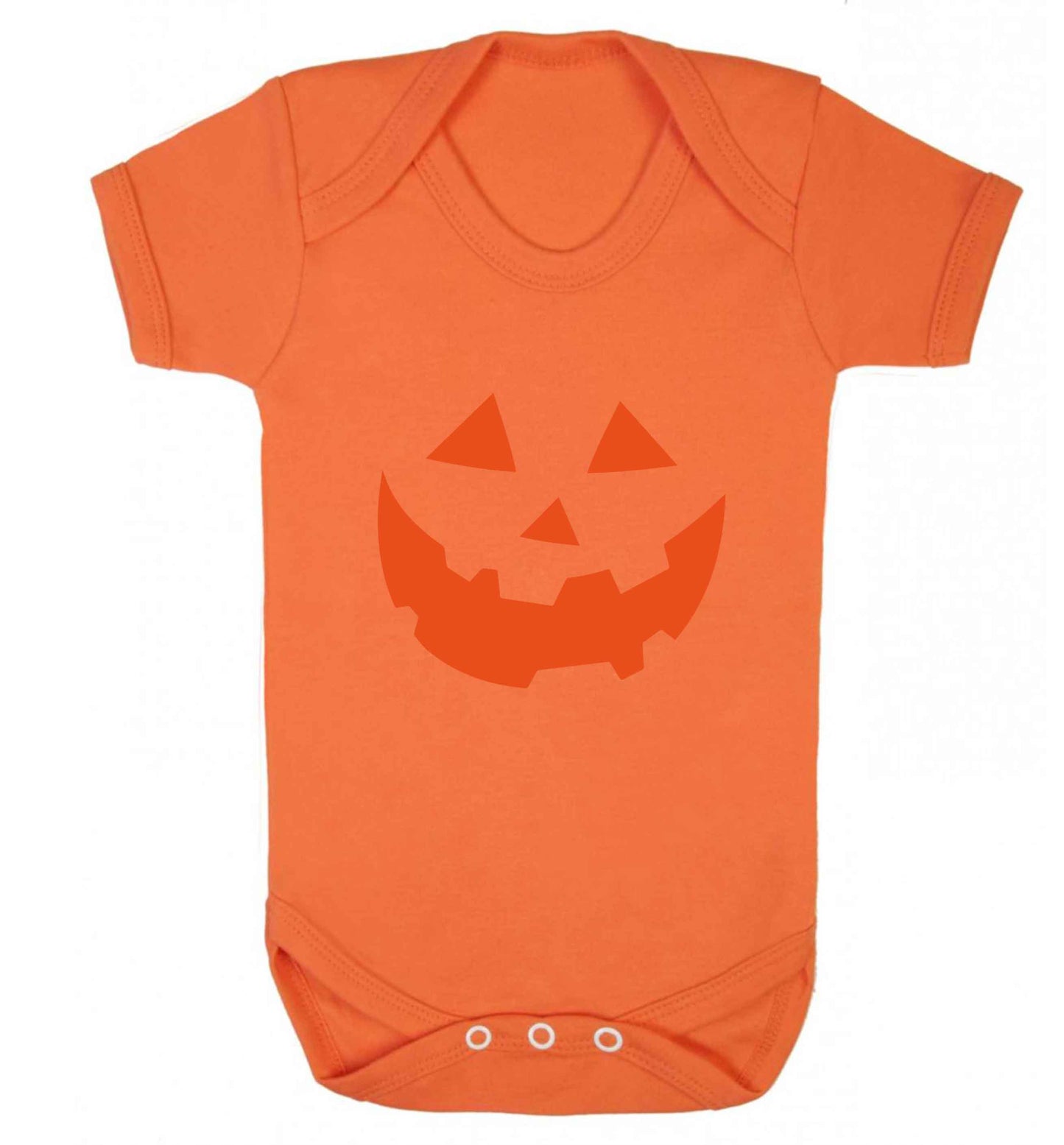 Pumpkin Spice Nice baby vest orange 18-24 months