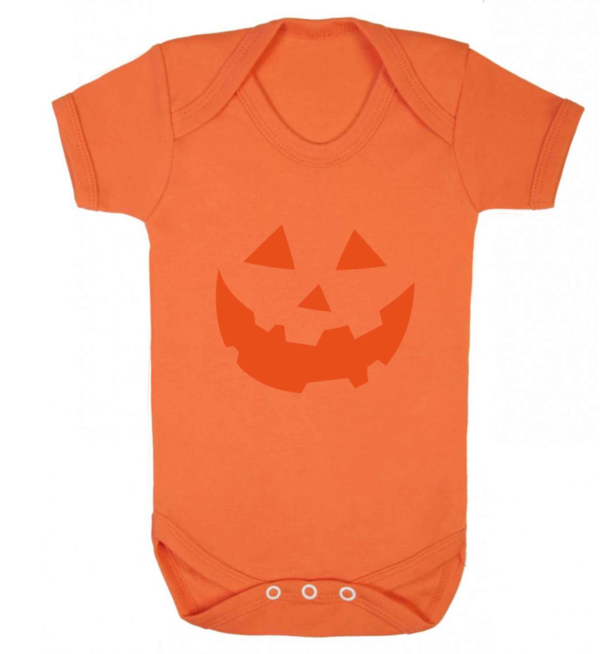 Pumpkin Spice Nice baby vest orange 18-24 months
