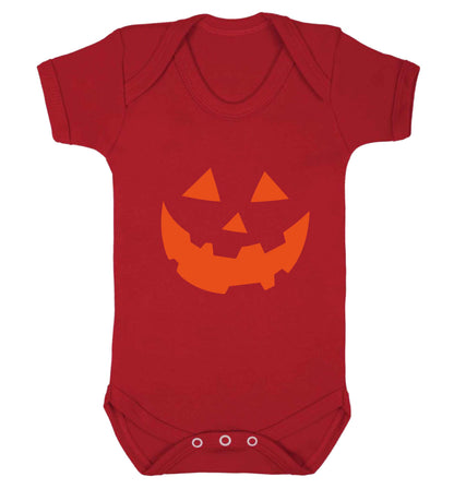 Pumpkin Spice Nice baby vest red 18-24 months