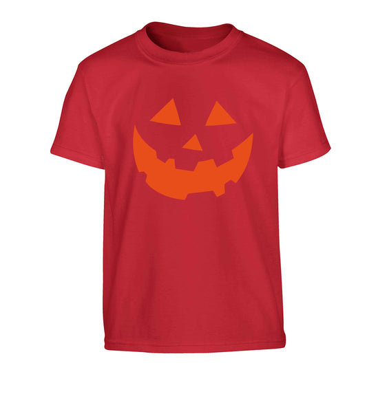 Pumpkin Spice Nice Children's red Tshirt 12-13 Years