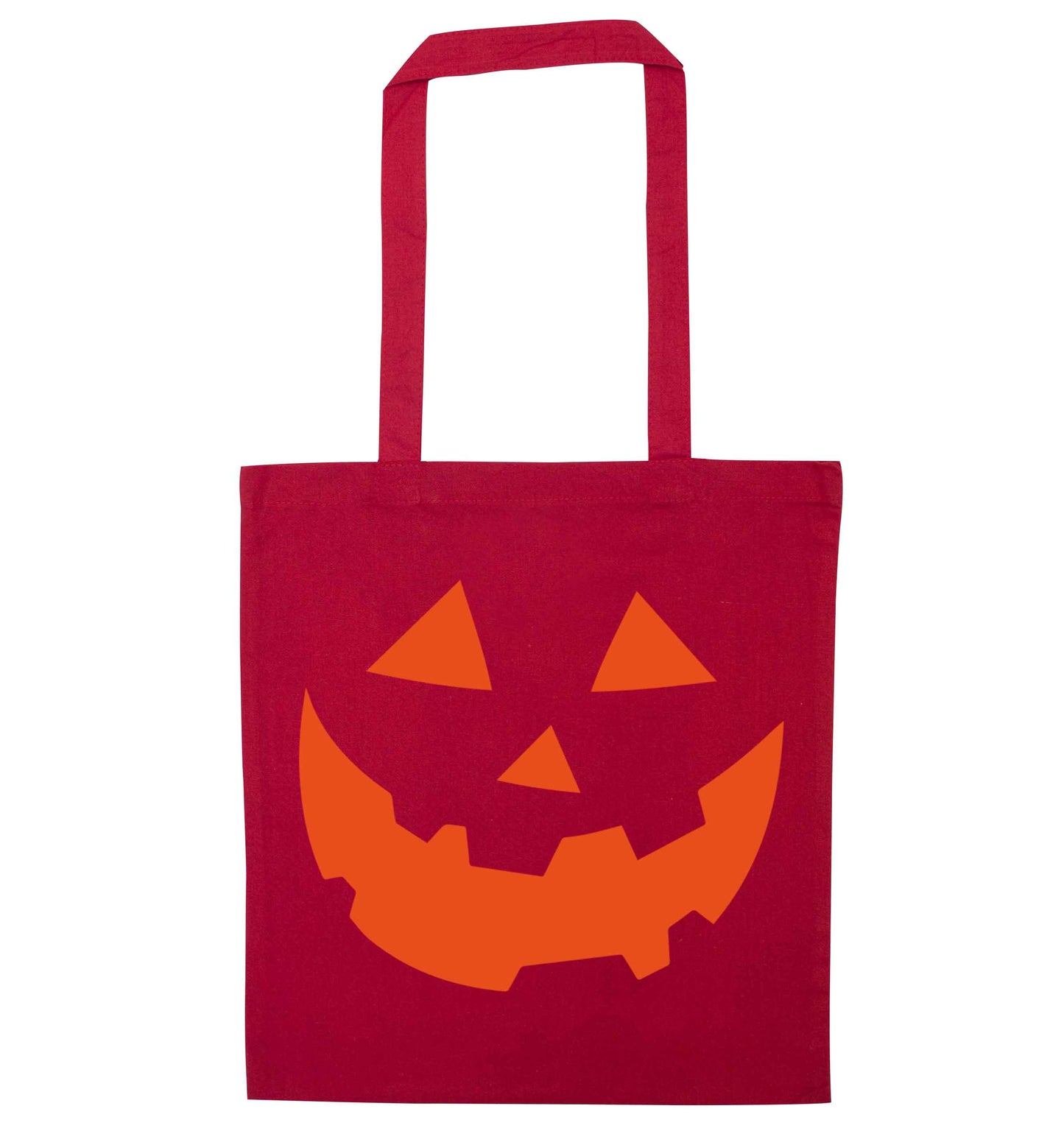Pumpkin Spice Nice red tote bag