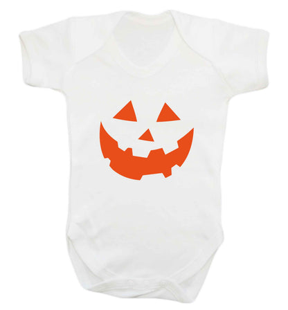 Pumpkin Spice Nice baby vest white 18-24 months