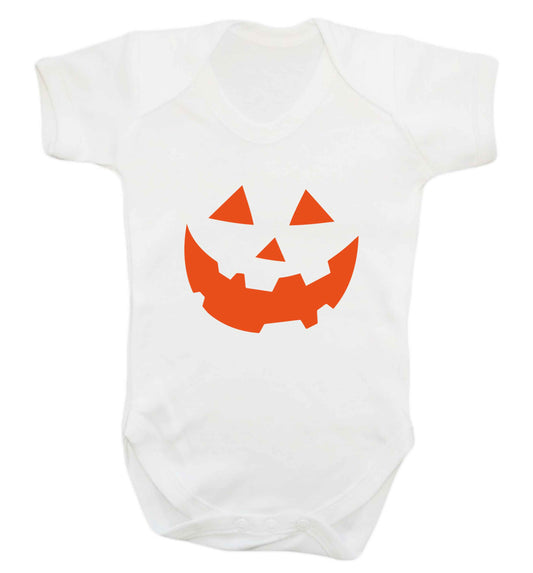 Pumpkin Spice Nice baby vest white 18-24 months