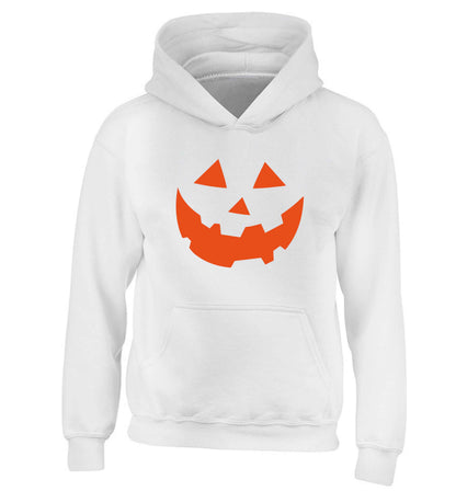 Pumpkin Spice Nice children's white hoodie 12-13 Years