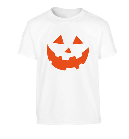 Pumpkin Spice Nice Children's white Tshirt 12-13 Years