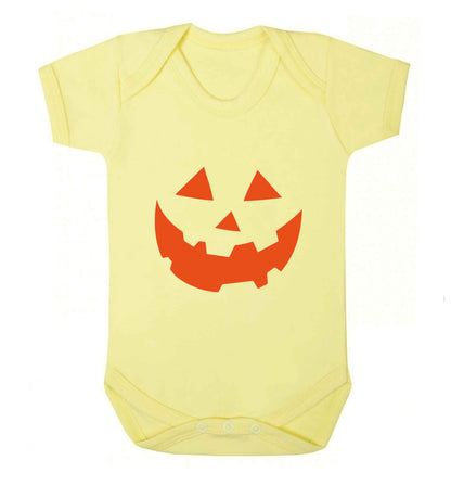 Pumpkin Spice Nice baby vest pale yellow 18-24 months