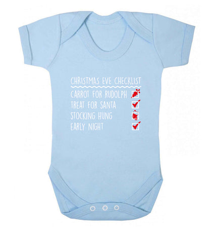 Candy Canes Candy Corns baby vest pale blue 18-24 months