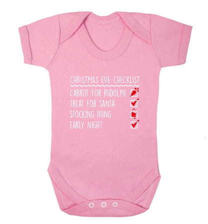 Candy Canes Candy Corns baby vest pale pink 18-24 months