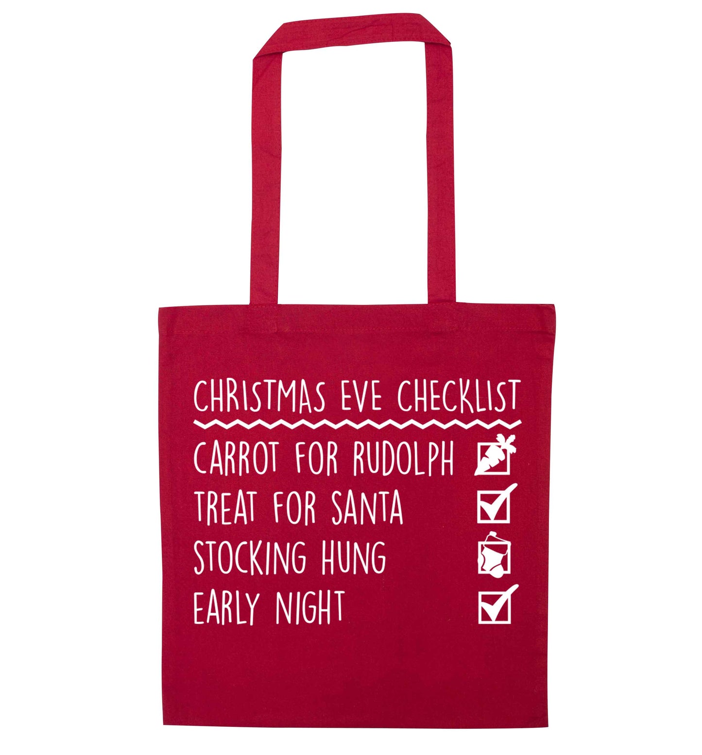 Candy Canes Candy Corns red tote bag