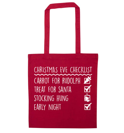 Candy Canes Candy Corns red tote bag