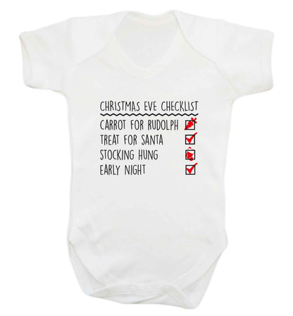 Candy Canes Candy Corns baby vest white 18-24 months