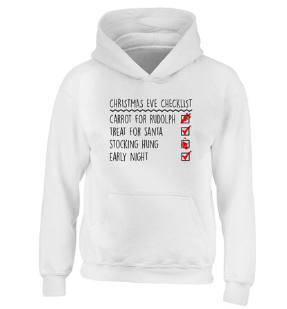 Candy Canes Candy Corns children's white hoodie 12-13 Years