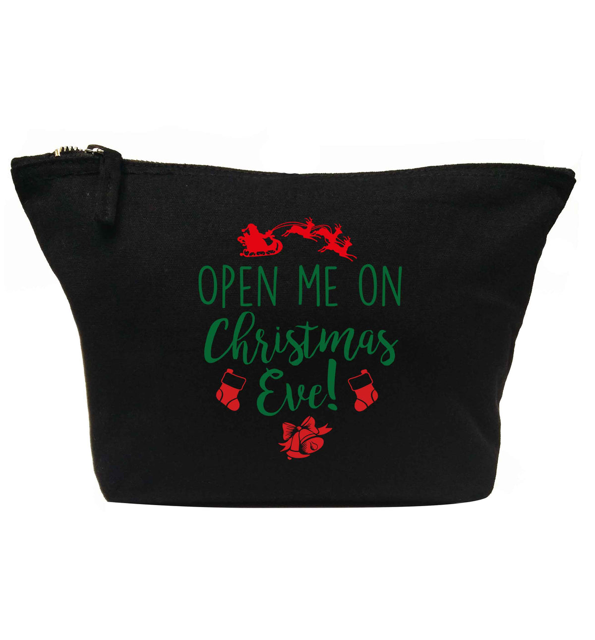 Open me on Christmas eve! | Makeup / wash bag