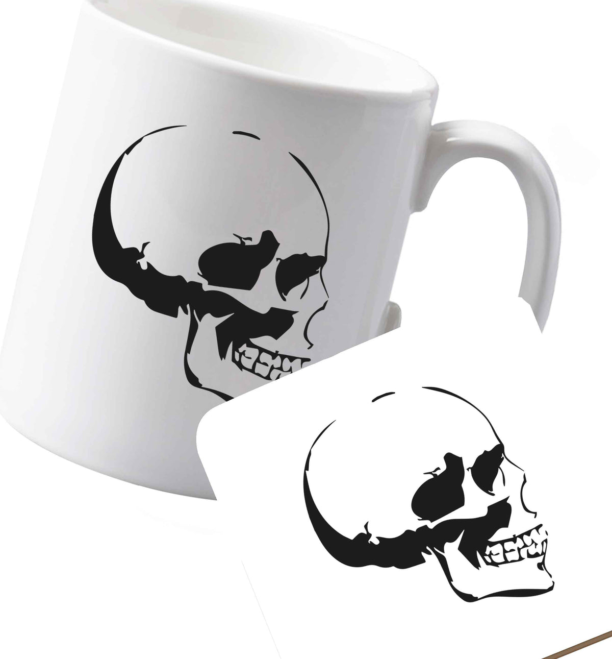 10 oz Ceramic mug and coaster Favourite Type Pan Pancake both sides