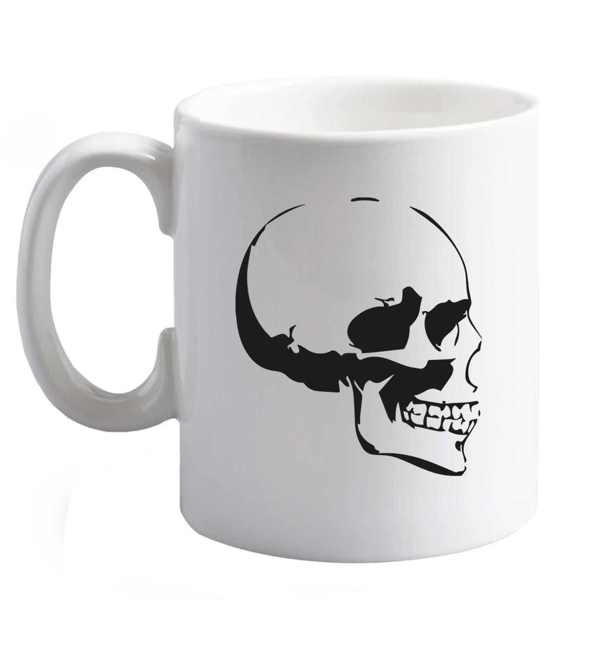 10 oz Favourite Type Pan Pancake ceramic mug right handed