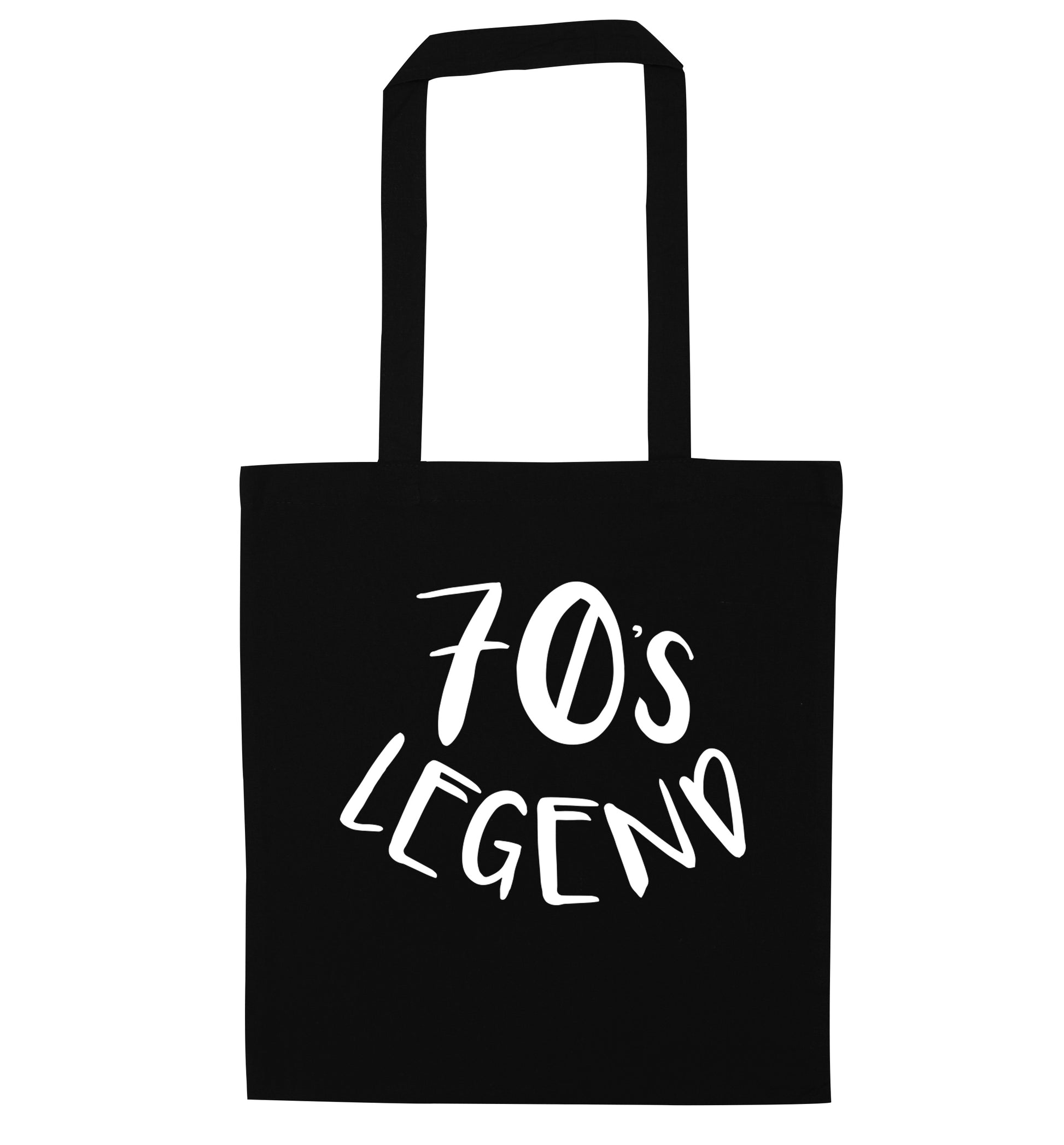 Seventies Legend black tote bag