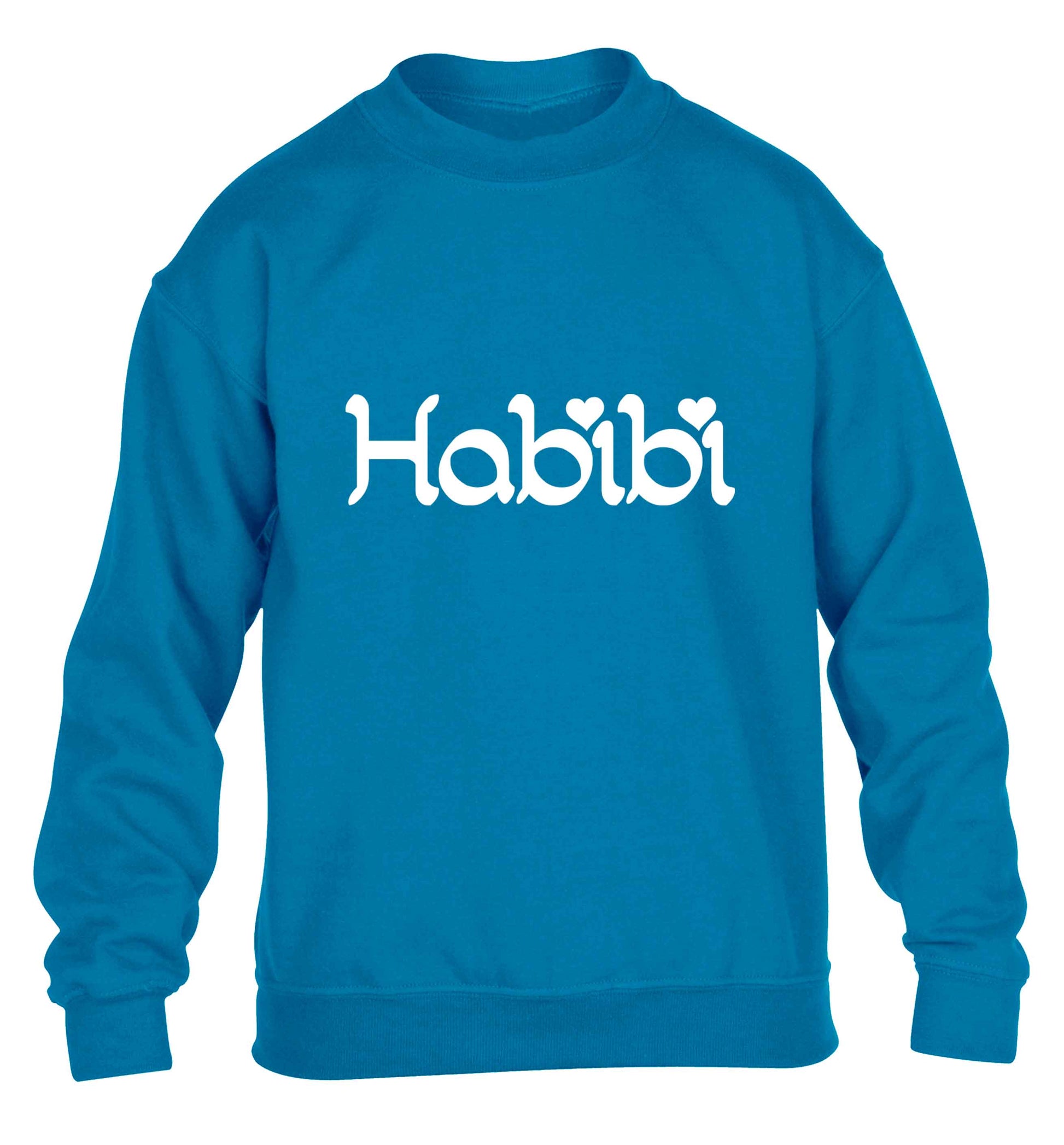 Habibi children's blue sweater 12-13 Years