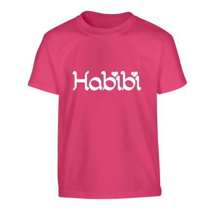 Habibi Children's pink Tshirt 12-13 Years