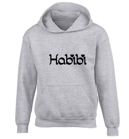 Habibi children's grey hoodie 12-13 Years