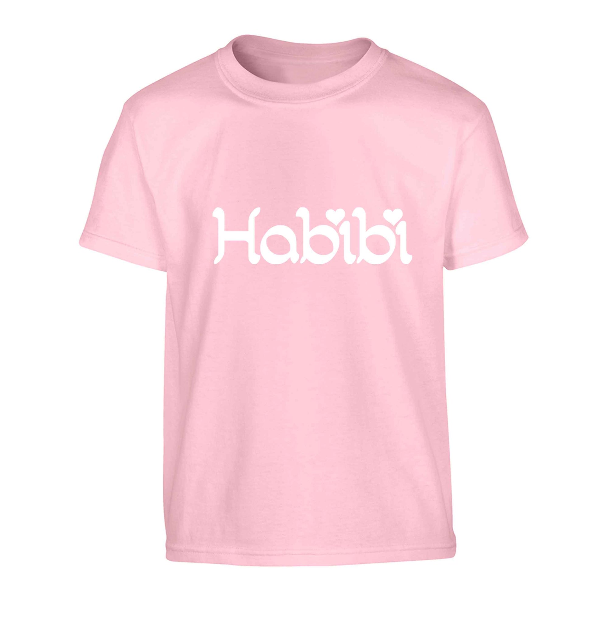Habibi Children's light pink Tshirt 12-13 Years
