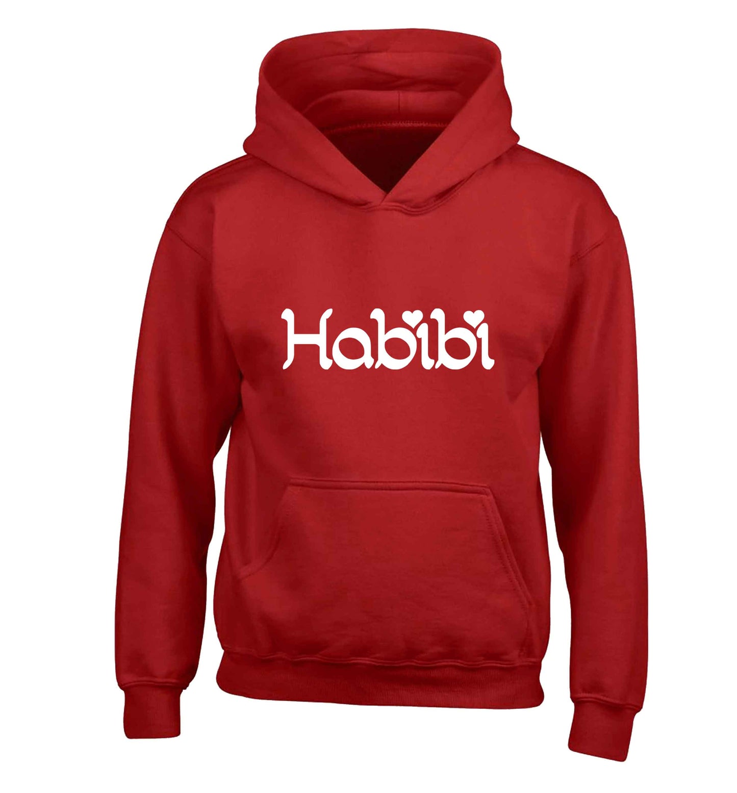 Habibi children's red hoodie 12-13 Years