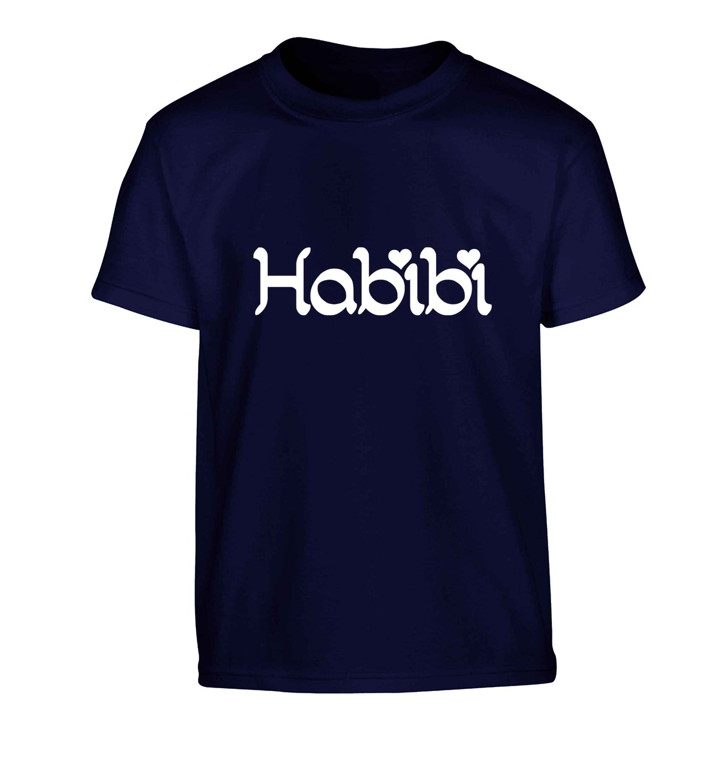 Habibi Children's navy Tshirt 12-13 Years