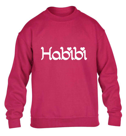 Habibi children's pink sweater 12-13 Years