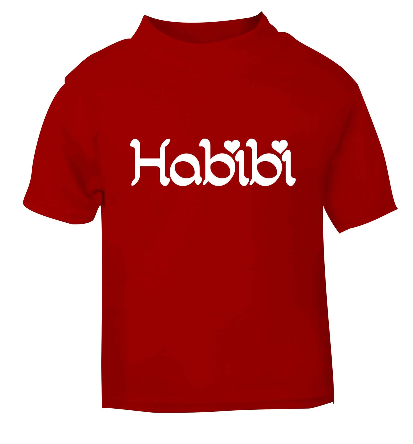 Habibi red baby toddler Tshirt 2 Years