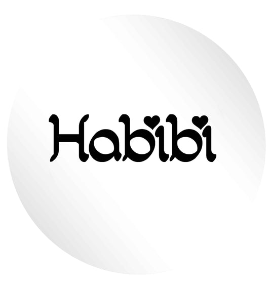 Habibi 24 @ 45mm matt circle stickers