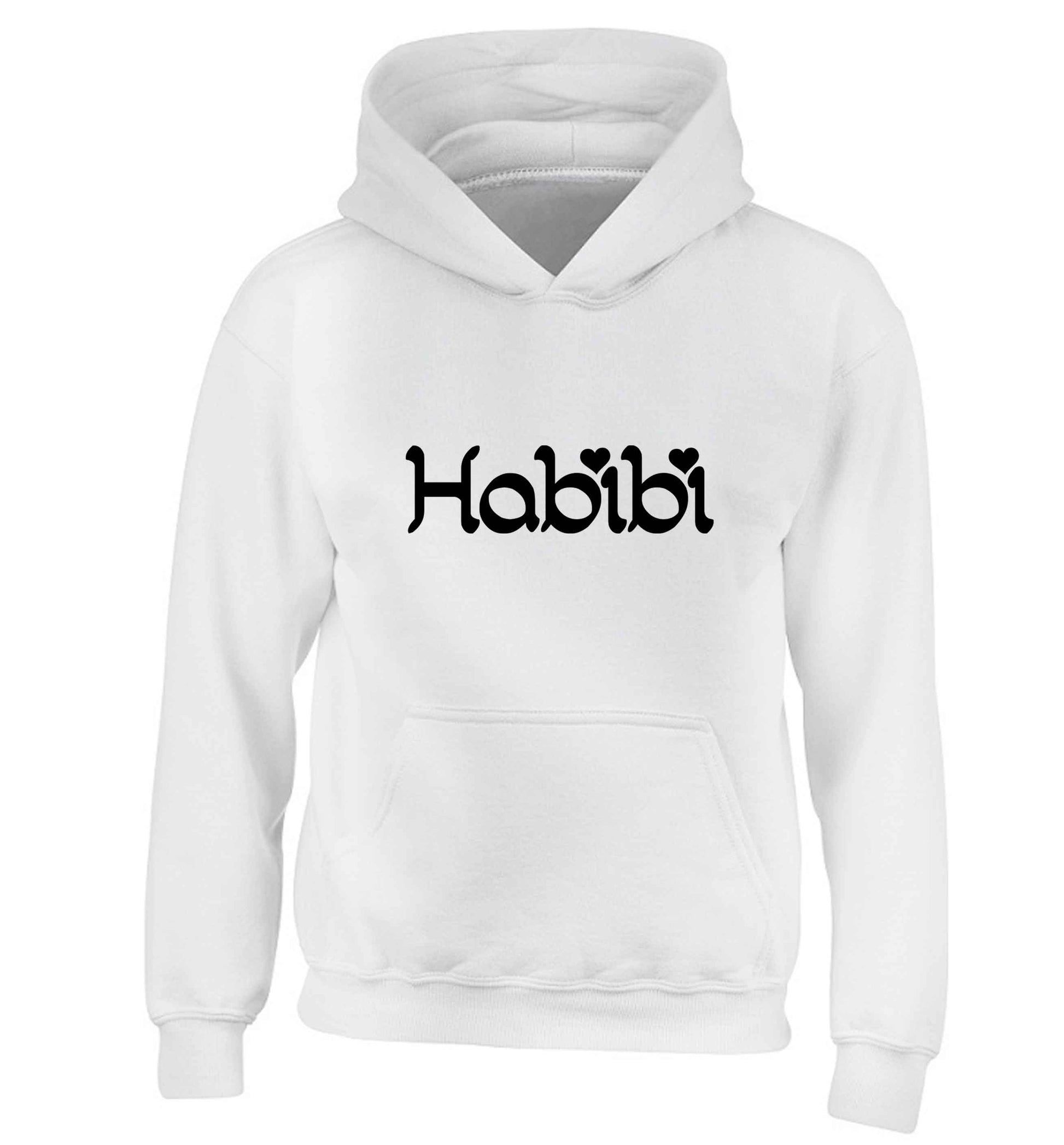 Habibi children's white hoodie 12-13 Years