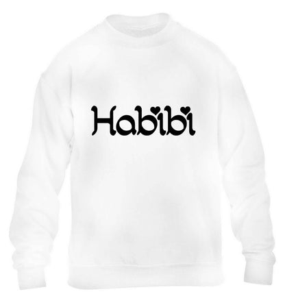Habibi children's white sweater 12-13 Years