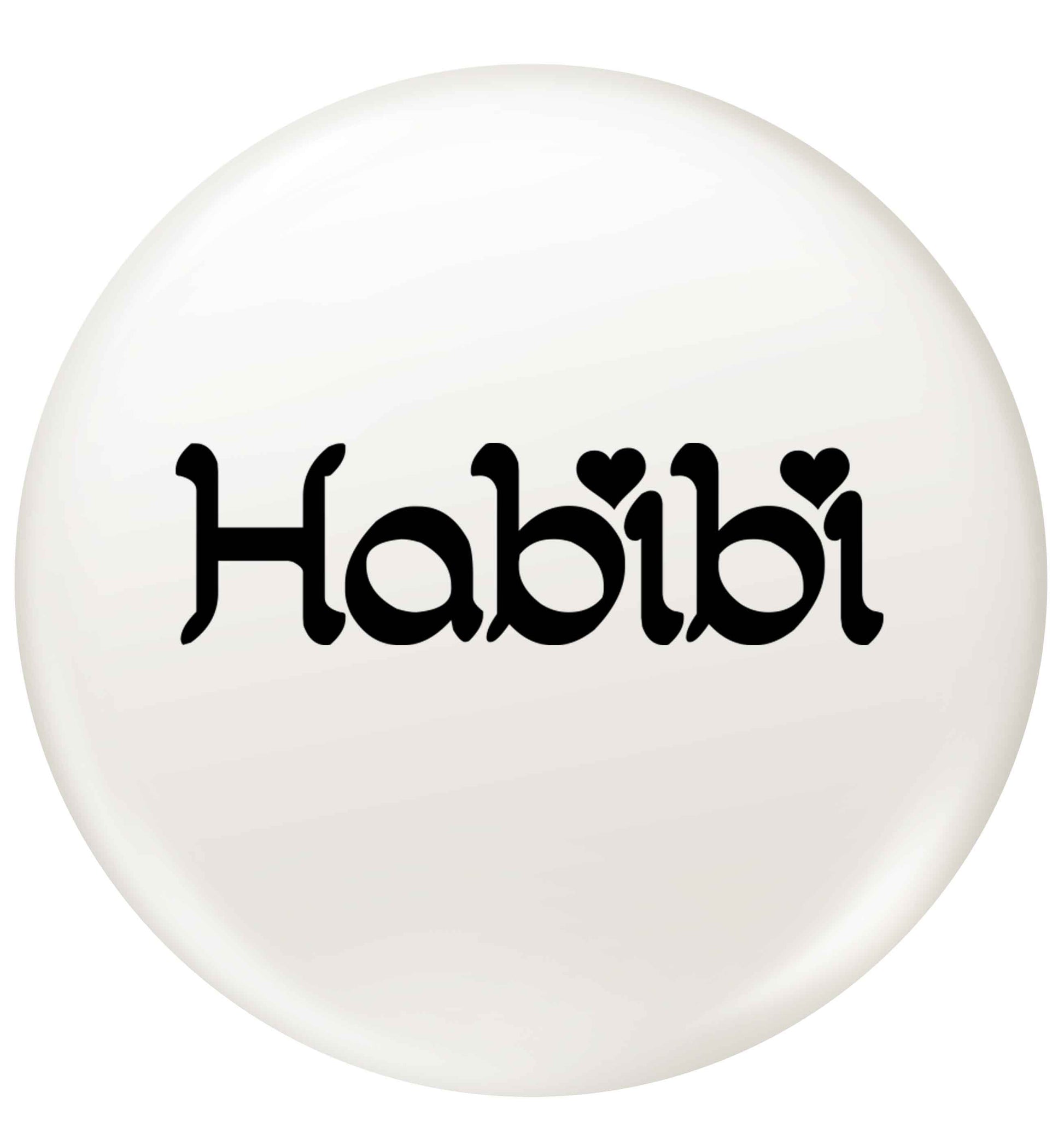 Habibi small 25mm Pin badge