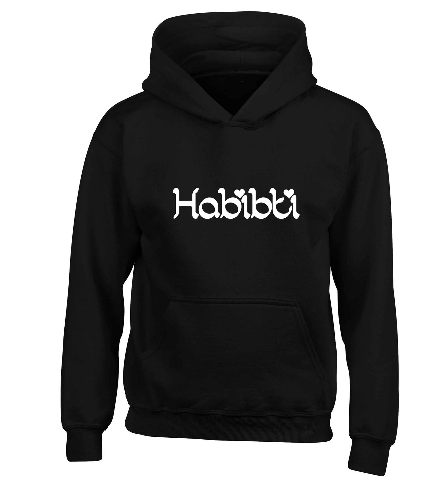 Habibiti children's black hoodie 12-13 Years