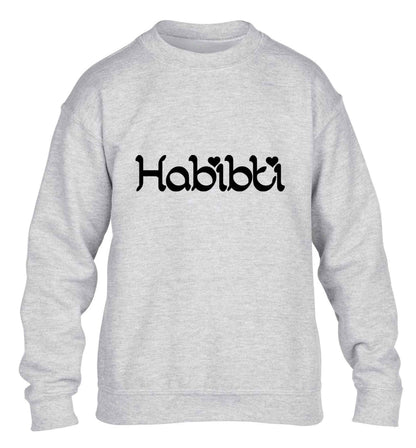 Habibiti children's grey sweater 12-13 Years