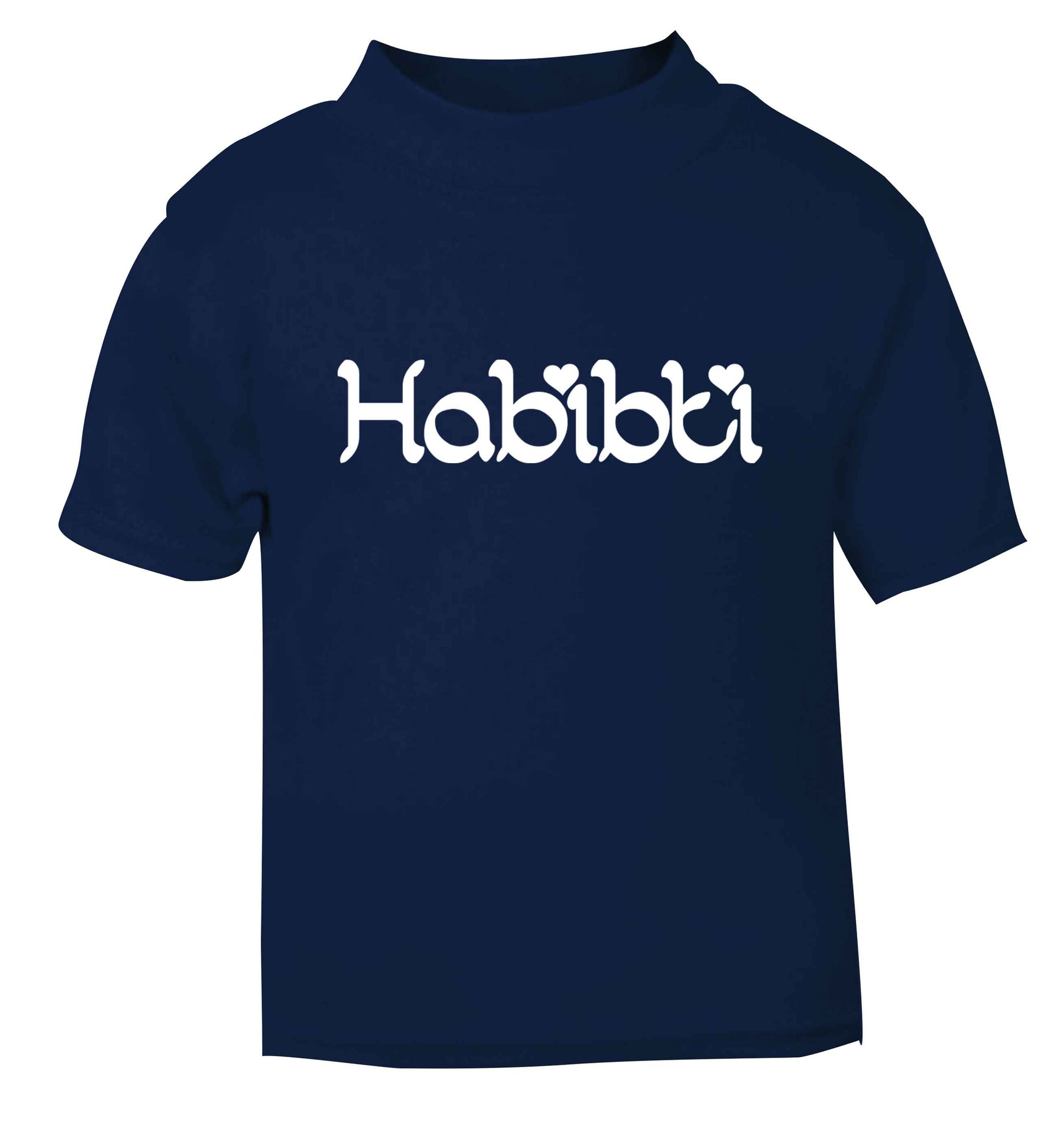 Habibiti navy baby toddler Tshirt 2 Years