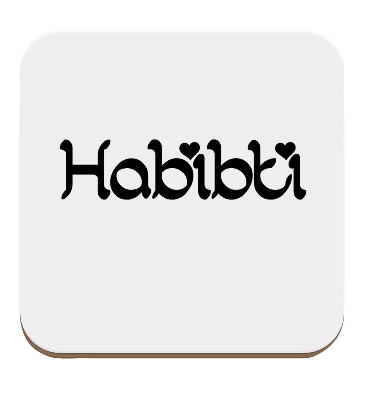 Habibiti set of four coasters