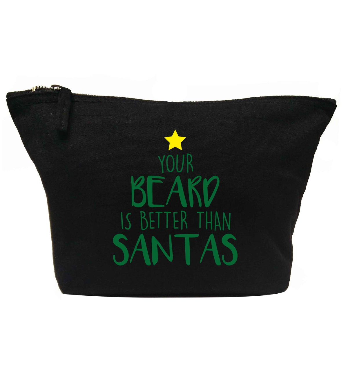 Your beard is better than Santas! | Makeup / wash bag