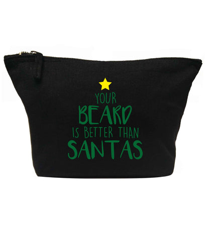 Your beard is better than Santas! | Makeup / wash bag