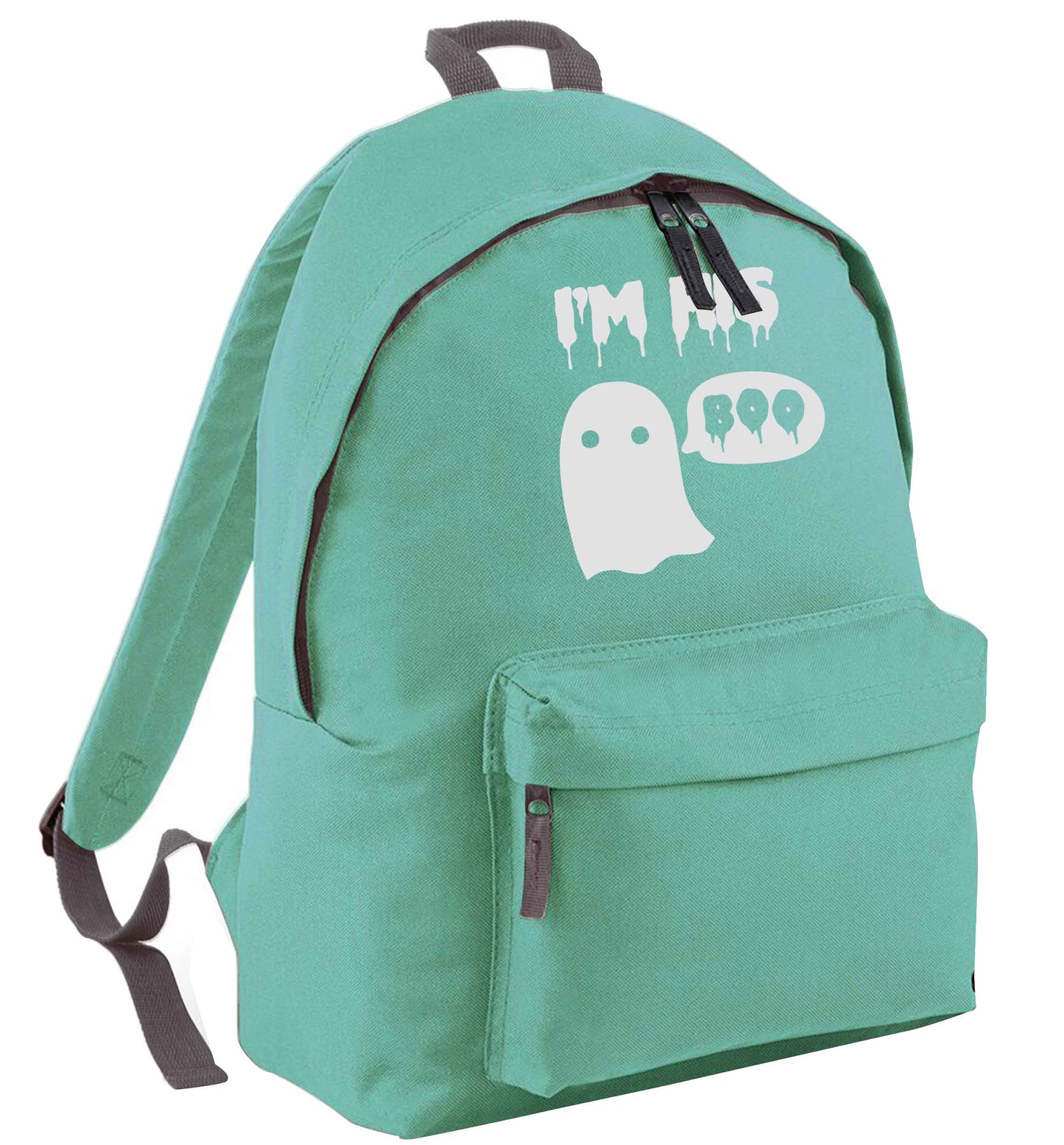 I'm his boo mint adults backpack